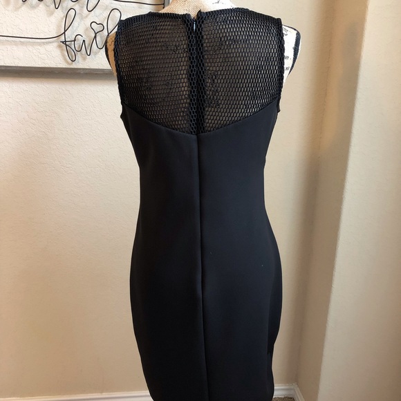 🍁SLNY LBD with Embroidery and Netted Back - Picture 3 of 5